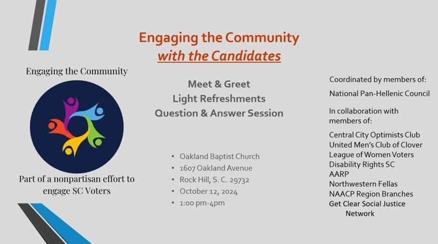 Engaging the Community with the Candidates 