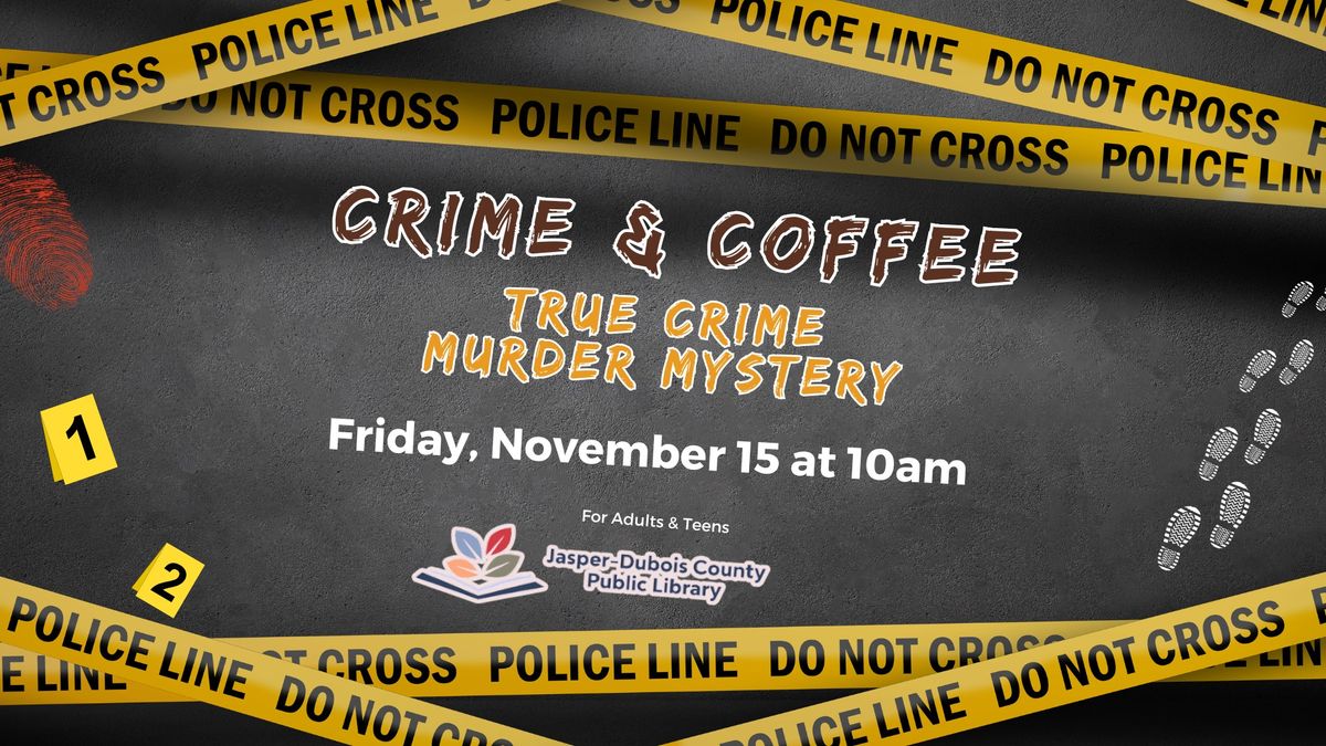 Crime & Coffee: Murder Mystery