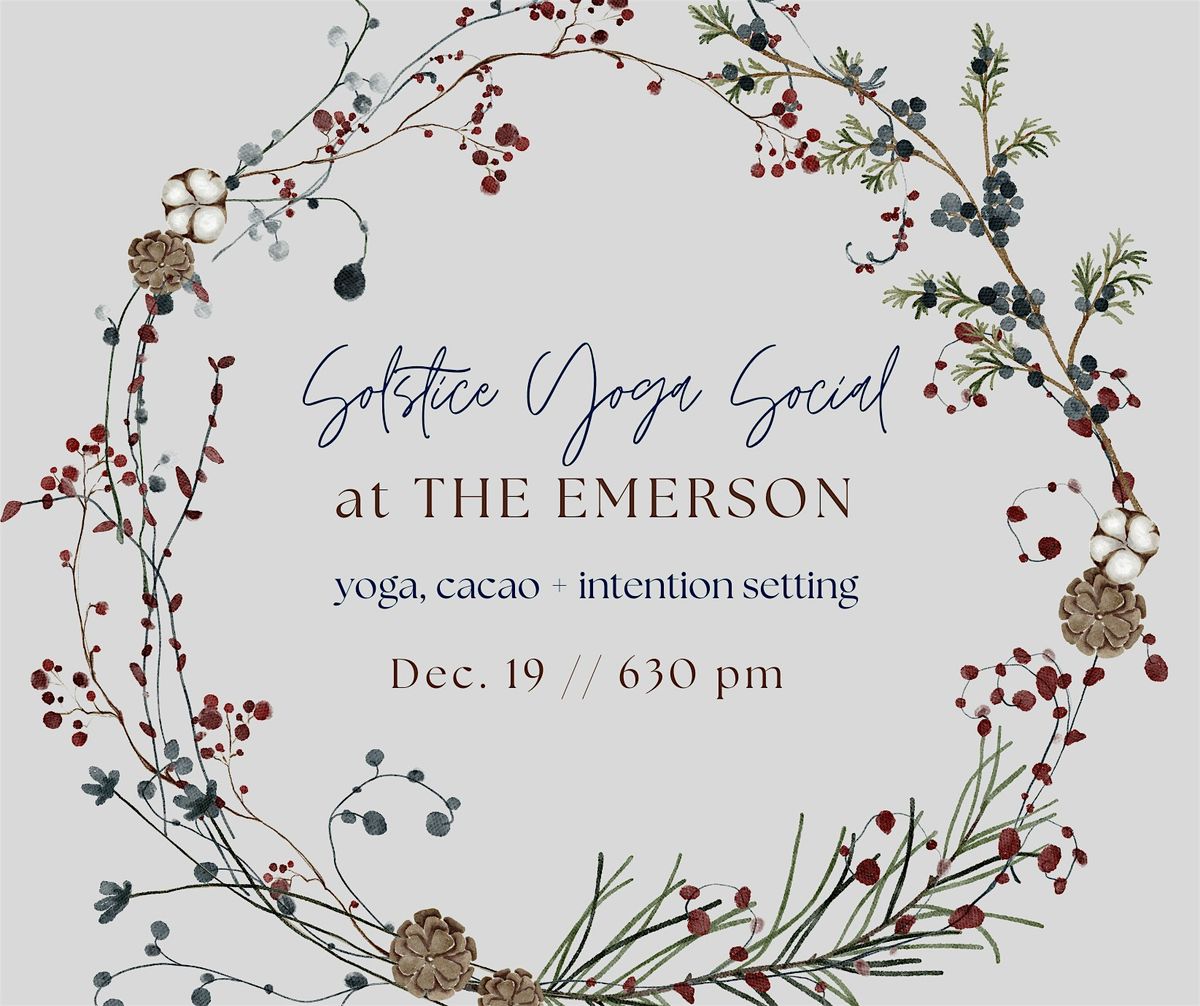 Solstice Yoga Social