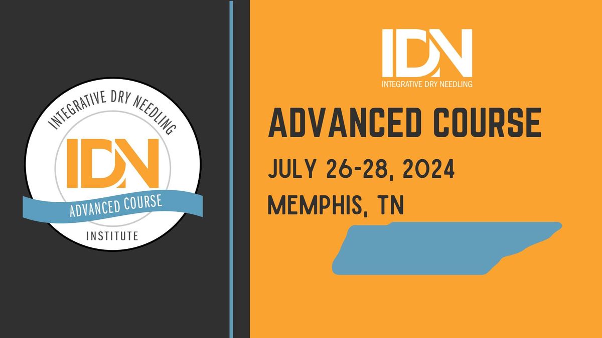 Advanced Course- Memphis, TN July 26-28