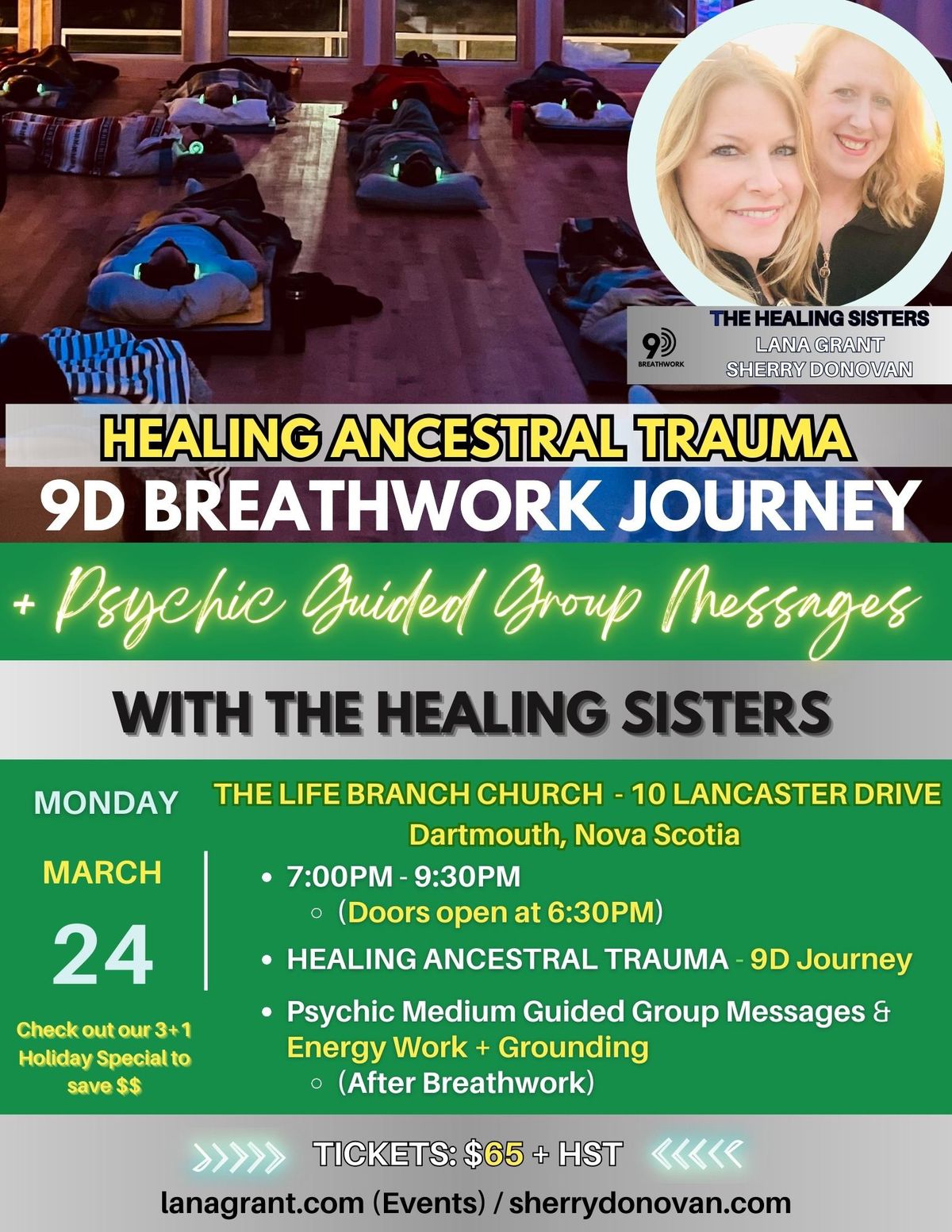 March 24\/2025 - Healing Ancestral Lines + Psychic Guided Messages with The Healing Sisters