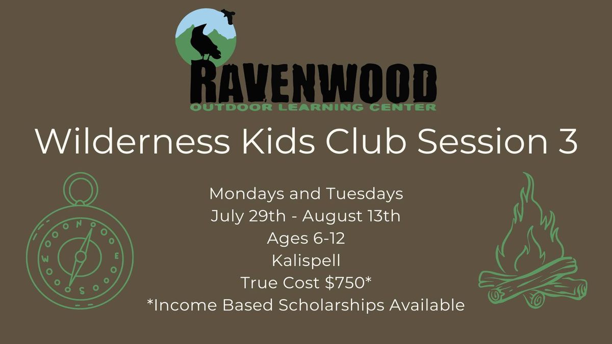 Wilderness Kids Club Session 3