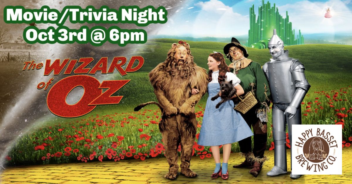 The Wizard of Oz Trivia and Movie Night 