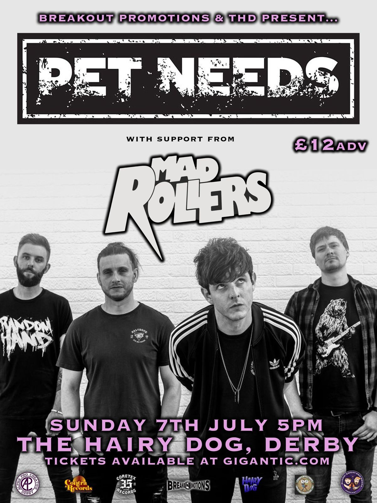 PET NEEDS with support from Mad Rollers