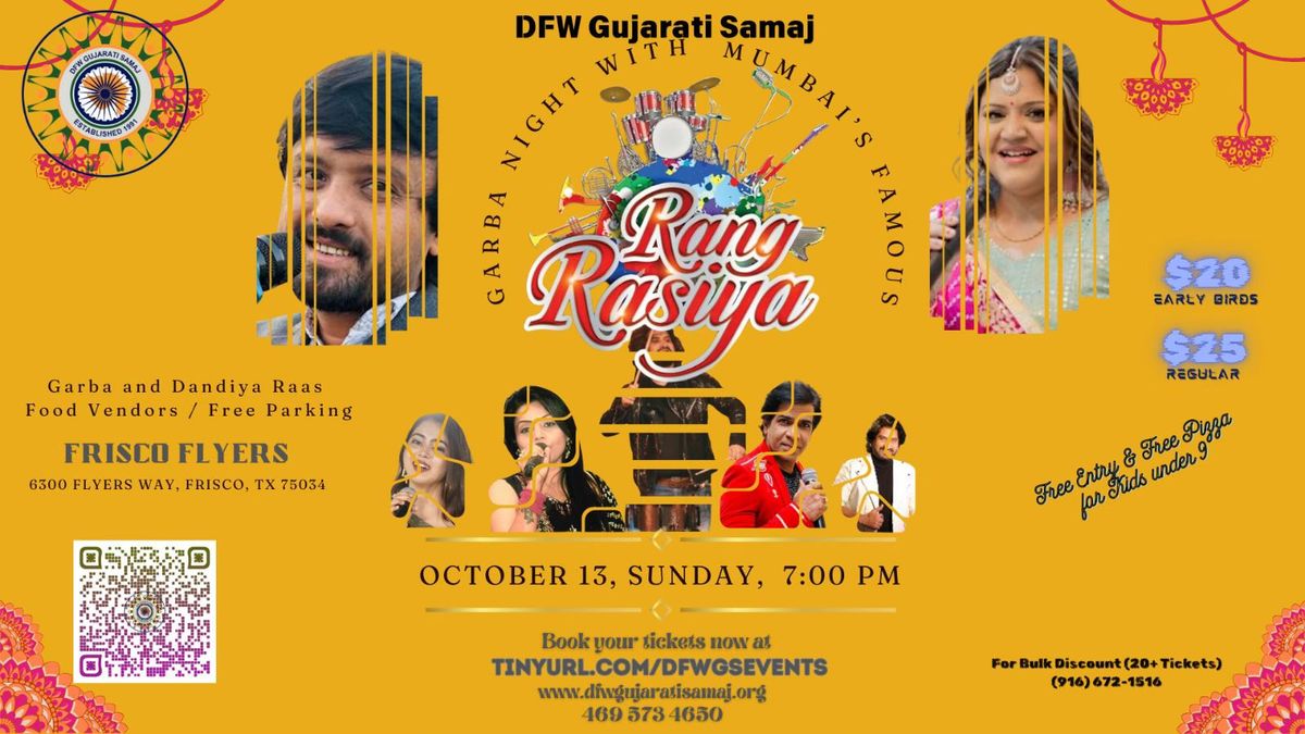 Rang Rasiya - Garba and Raas