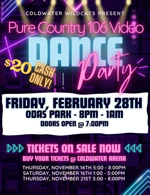 Pure Country 106 Video Dance Party!!! 