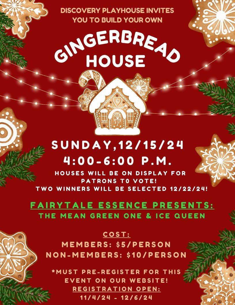 2nd Annual Gingerbread Decorating Event