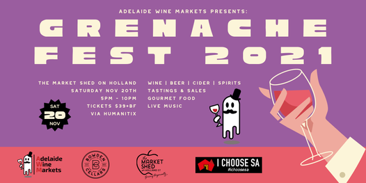 Adelaide Wine Markets - Grenache Fest 2021