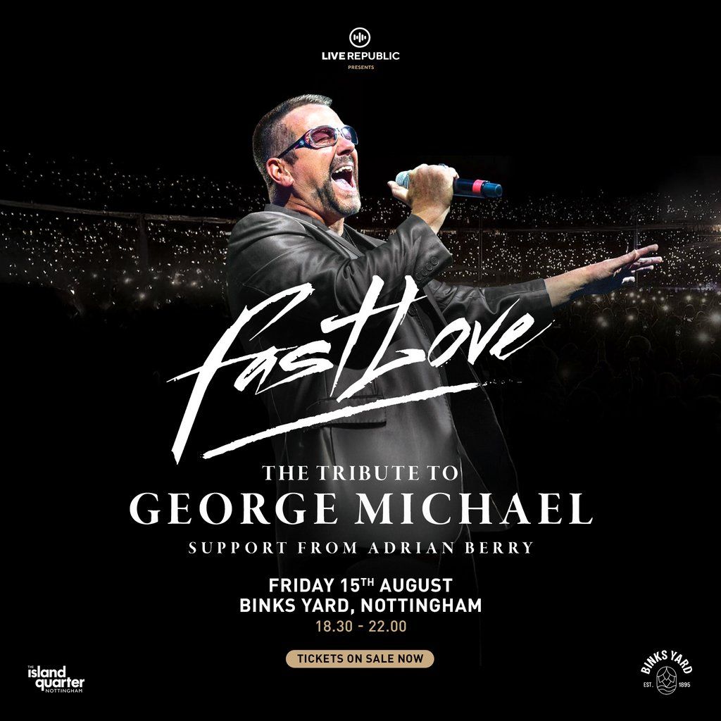 Fast Love a tribute to George Michael at Binks Yard