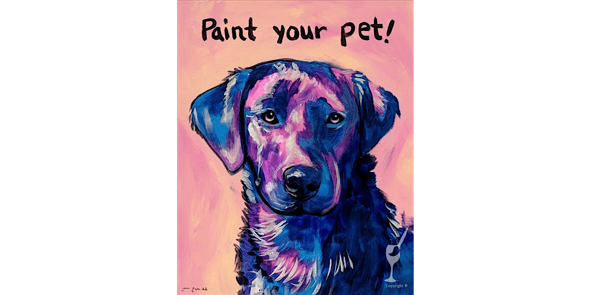 Paint Your Pet Portrait for Beginners - Paint and Sip in New Braunfels | Classpop!\u2122