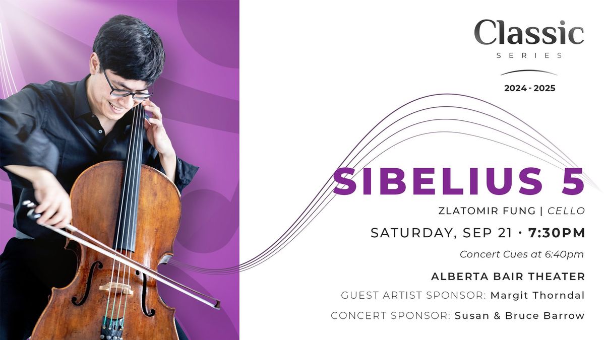 Billings Symphony Opening Night: Sibelius 5 featuring Zlatomir Fung