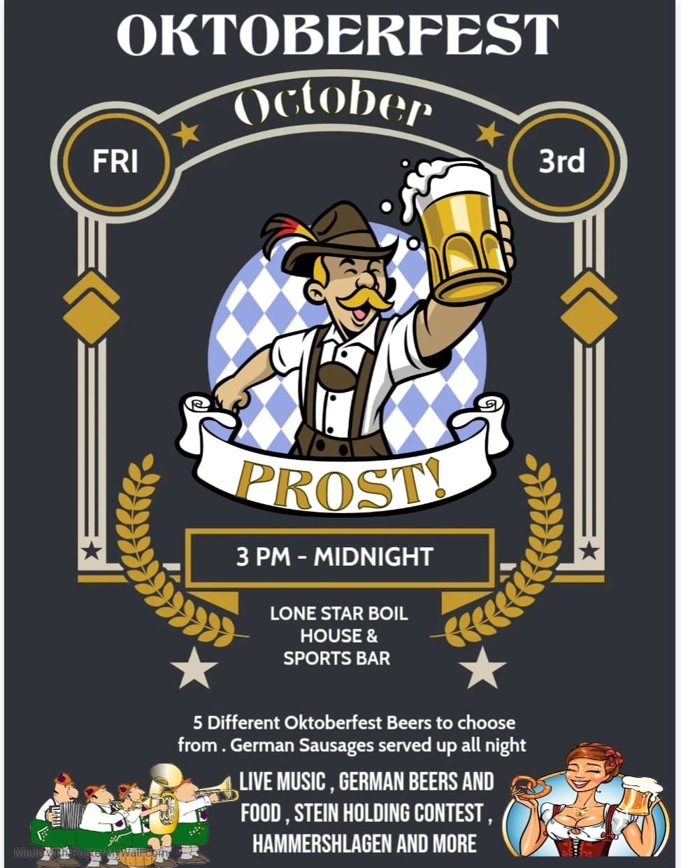 3rd Annual Oktoberfest Party