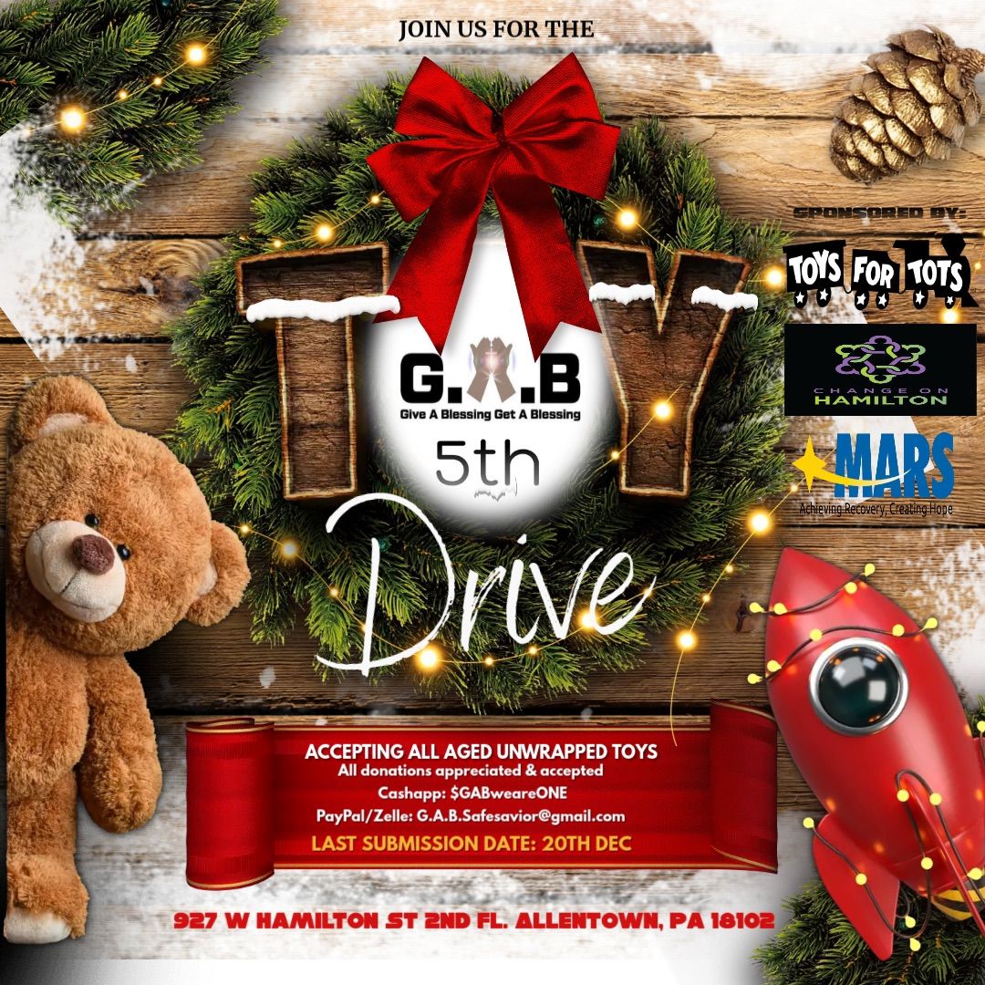 5th Annual Toy Drive and Giveaway