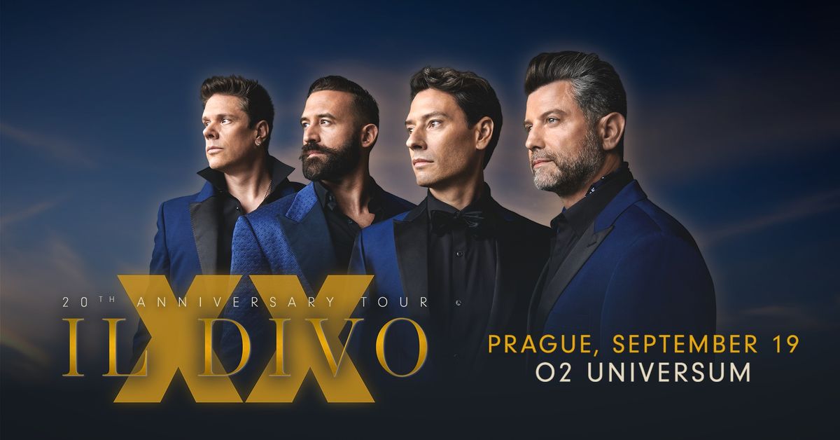 Il Divo | 20th Anniversary Tour | Prague