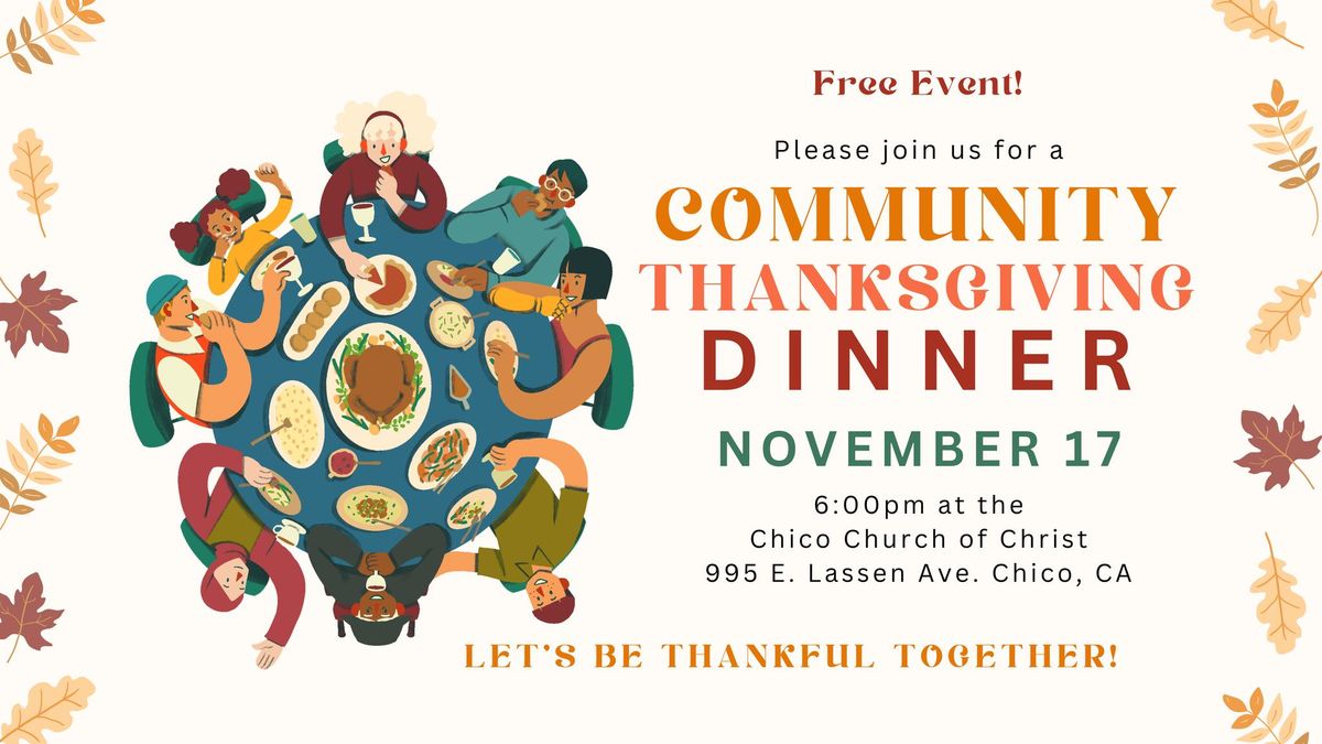 Community Thanksgiving Dinner