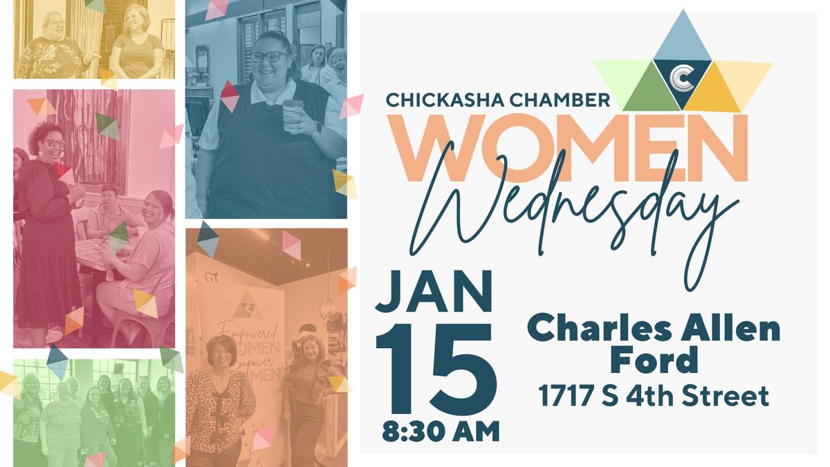 Women Wednesday with Charles Allen Ford