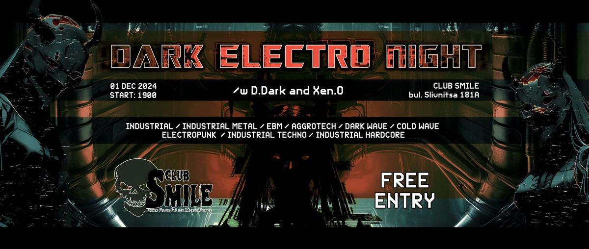 DARK ELECTRO NIGHT \/w D.Dark & Xen.O