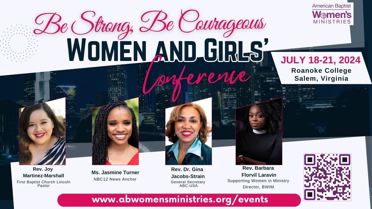 Be Strong Be Courageous: Women and Girls Conference