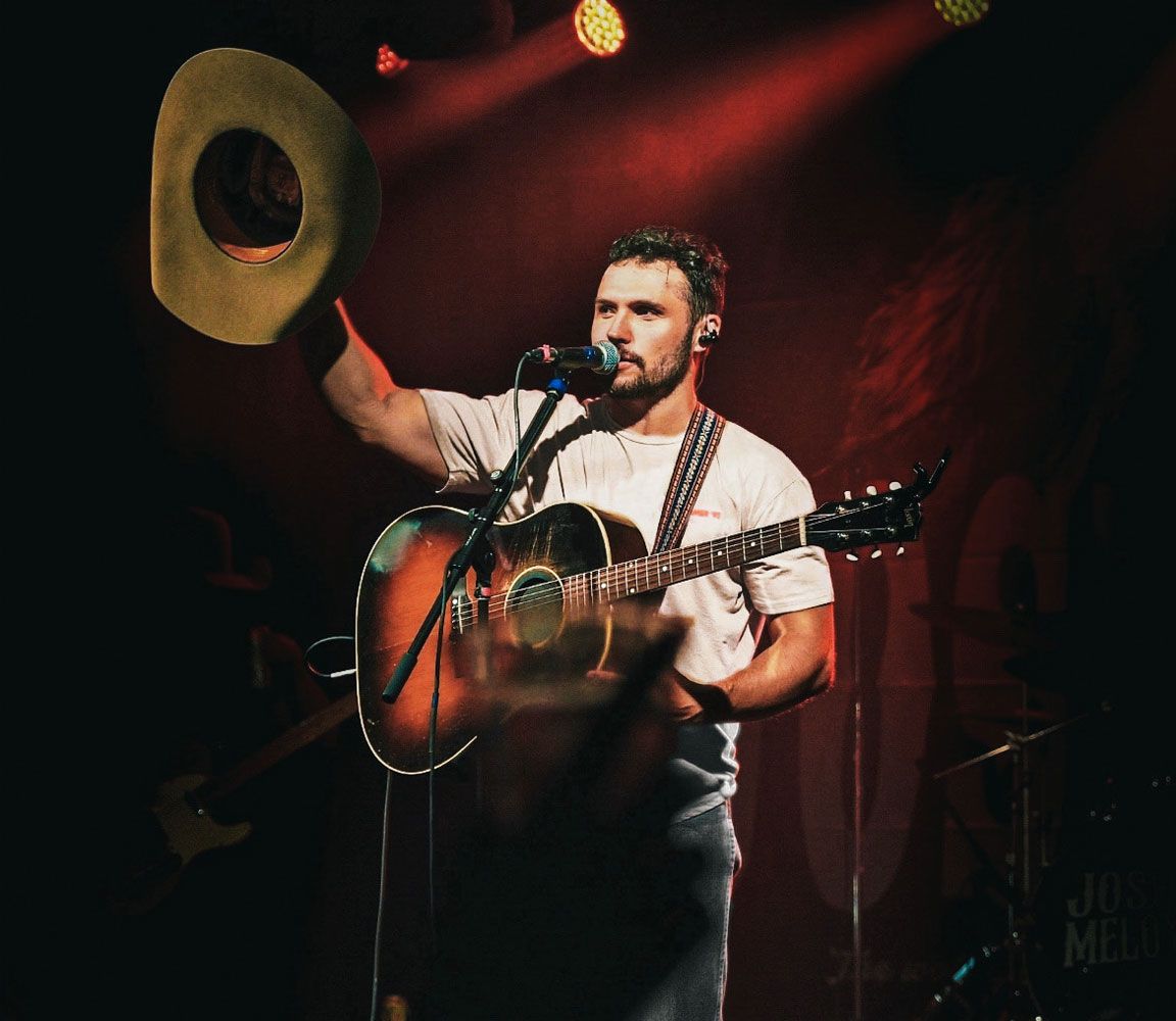 Josh Meloy at Luckenbach Texas