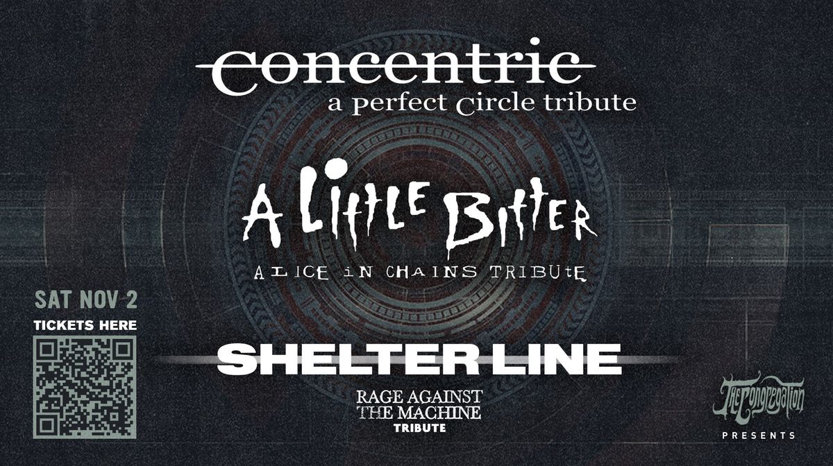 Tributes to A Perfect Circle, Alice In Chains & Rage Against the Machine live at The WC Social Club!