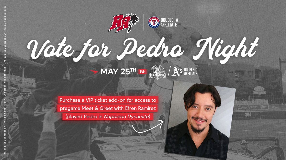 Vote for Pedro Night