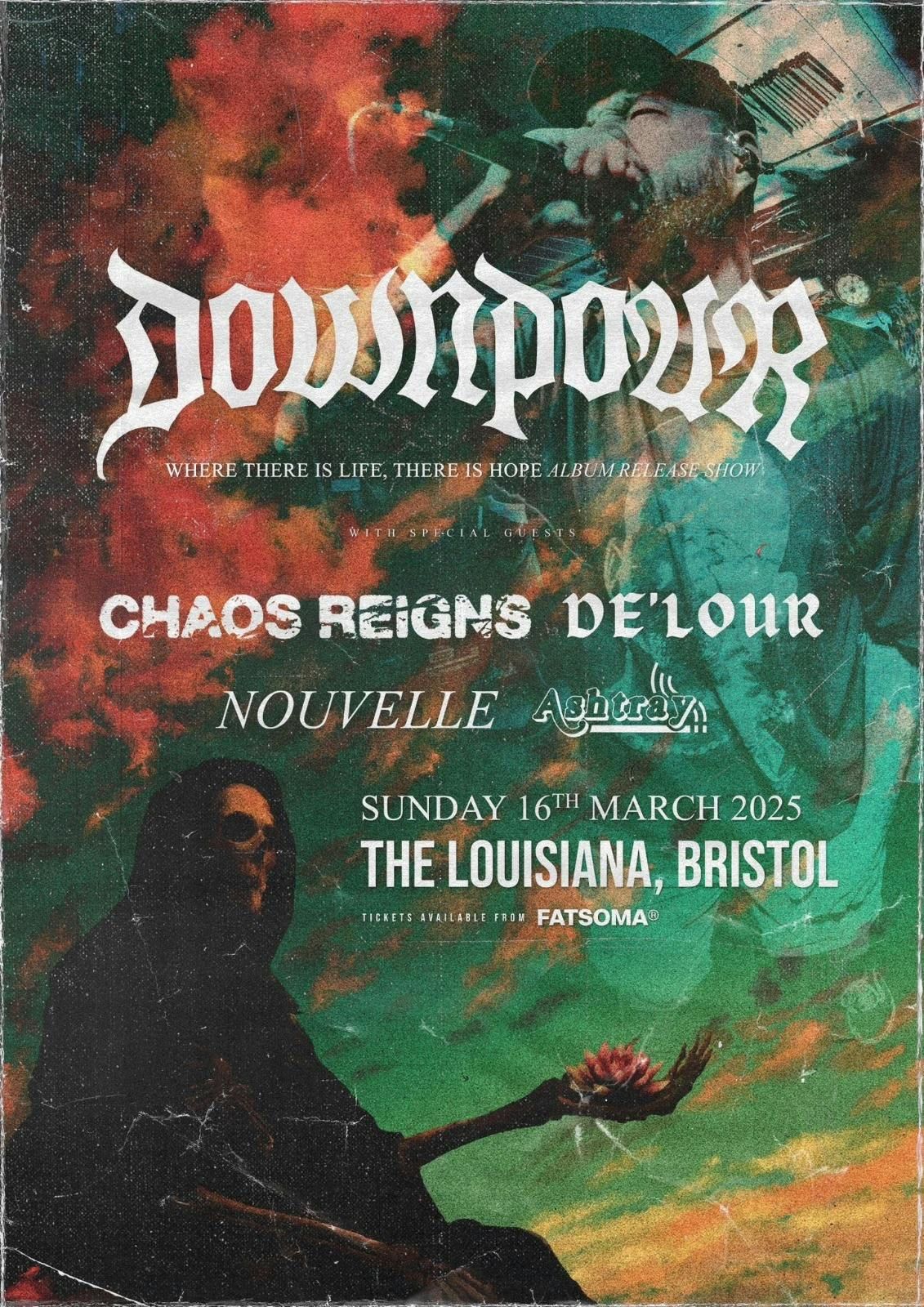 Downpour - Where There Is Life, There Is Hope ALBUM RELEASE SHOW