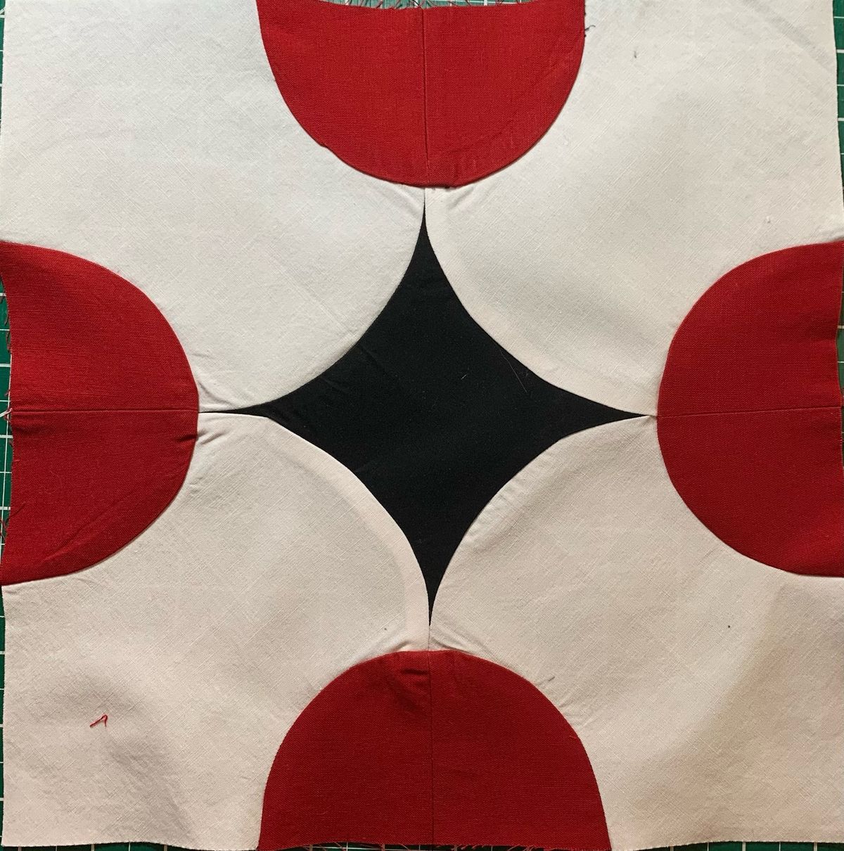 Beginner Quilt Blocks-Half Moon Block