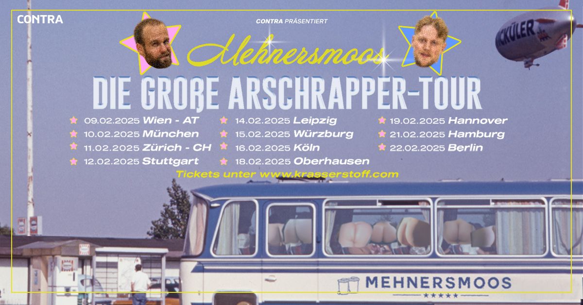 MEHNERSMOOS Tour 25 - Posthalle W\u00fcrzburg