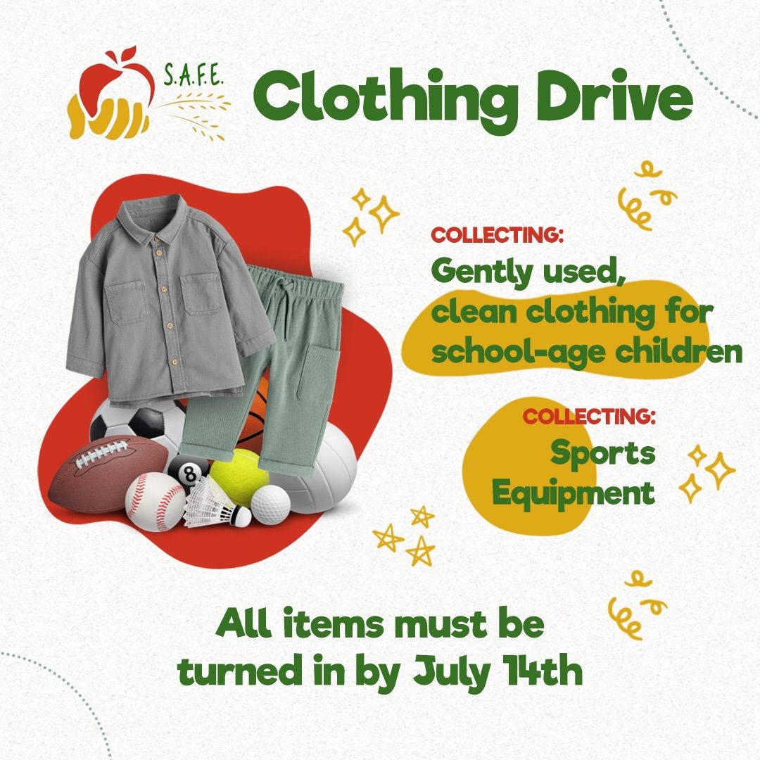 SAFE Clothing Drive
