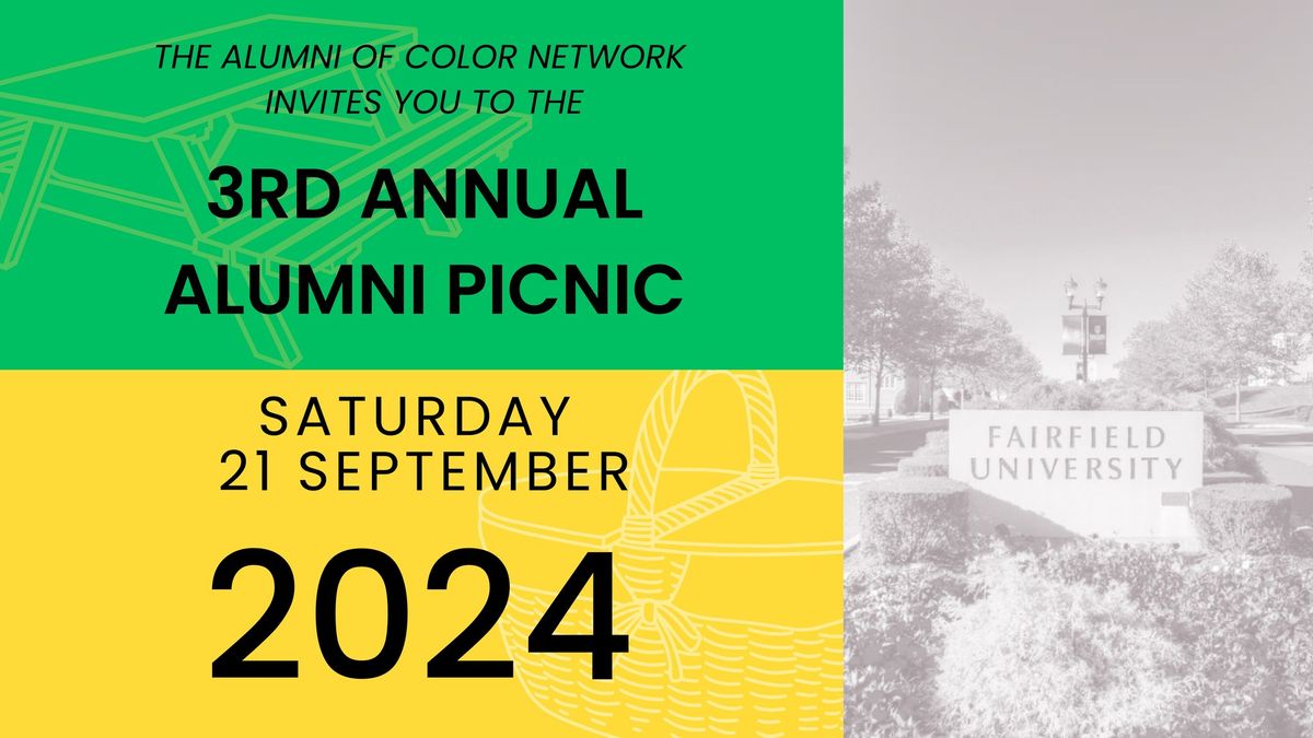 3rd Annual Fairfield University Alumni of Color Network Picnic