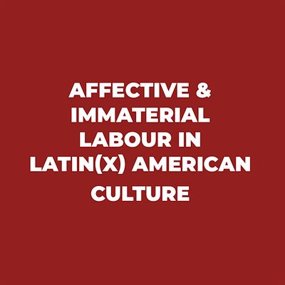 Affective and Immaterial Labour