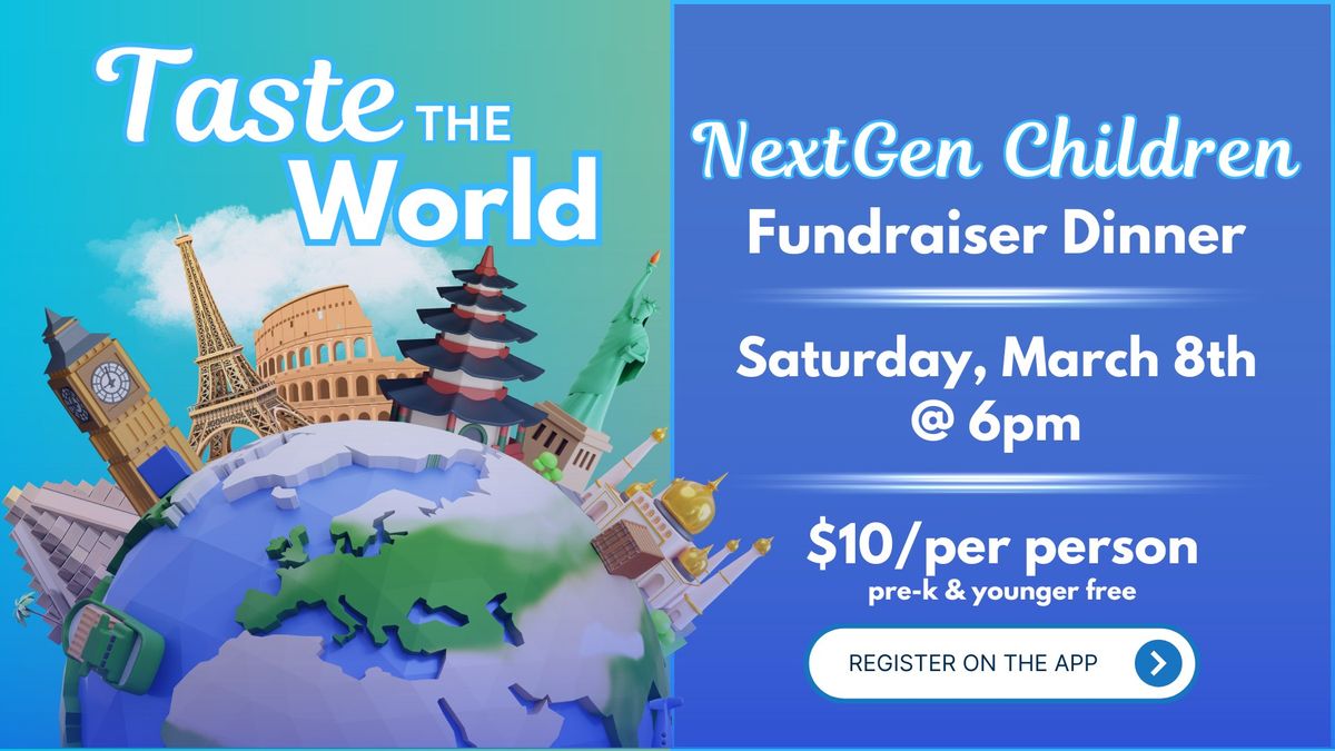 Taste the World: NextGen Fundraiser