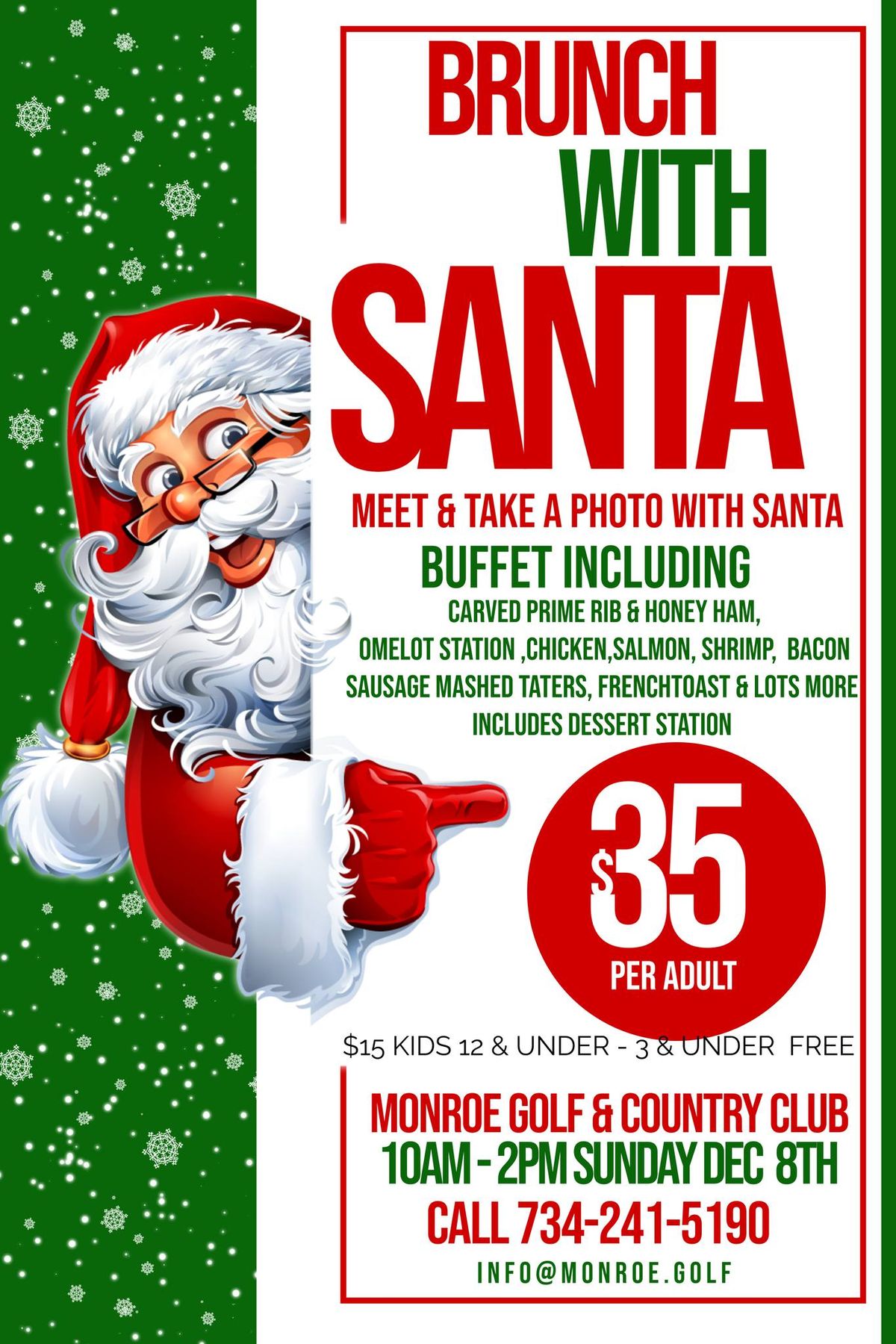 Brunch with Santa- OPEN TO PUBLIC