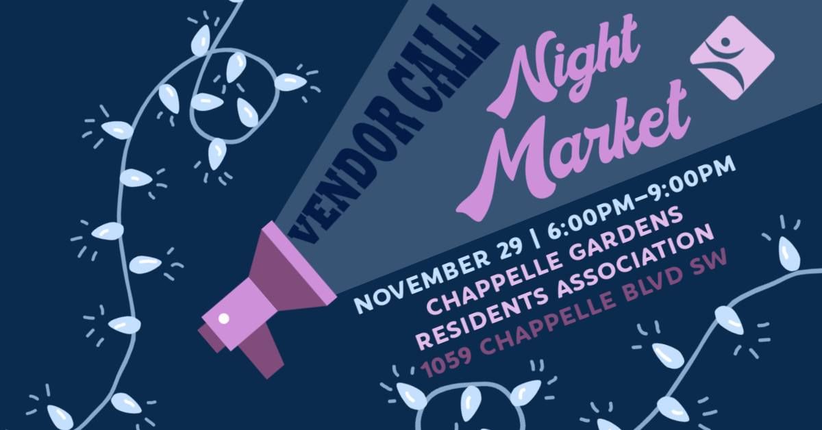 VENDOR CALL - CGRA Night Market