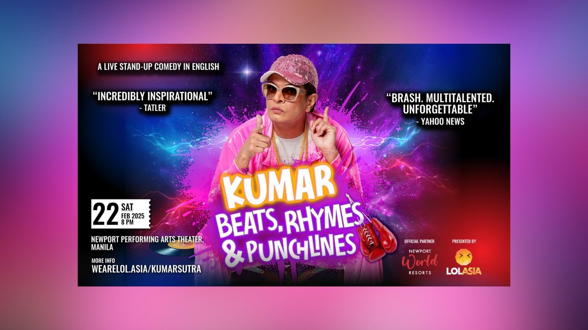 KUMAR - Beats, Rhymes & Punchlines Live in Manila \ud83c\uddf5\ud83c\udded