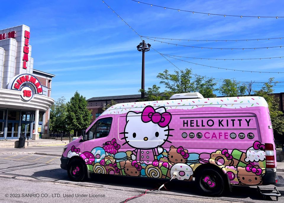 Hello Kitty Cafe Truck East - Cleveland Appearance