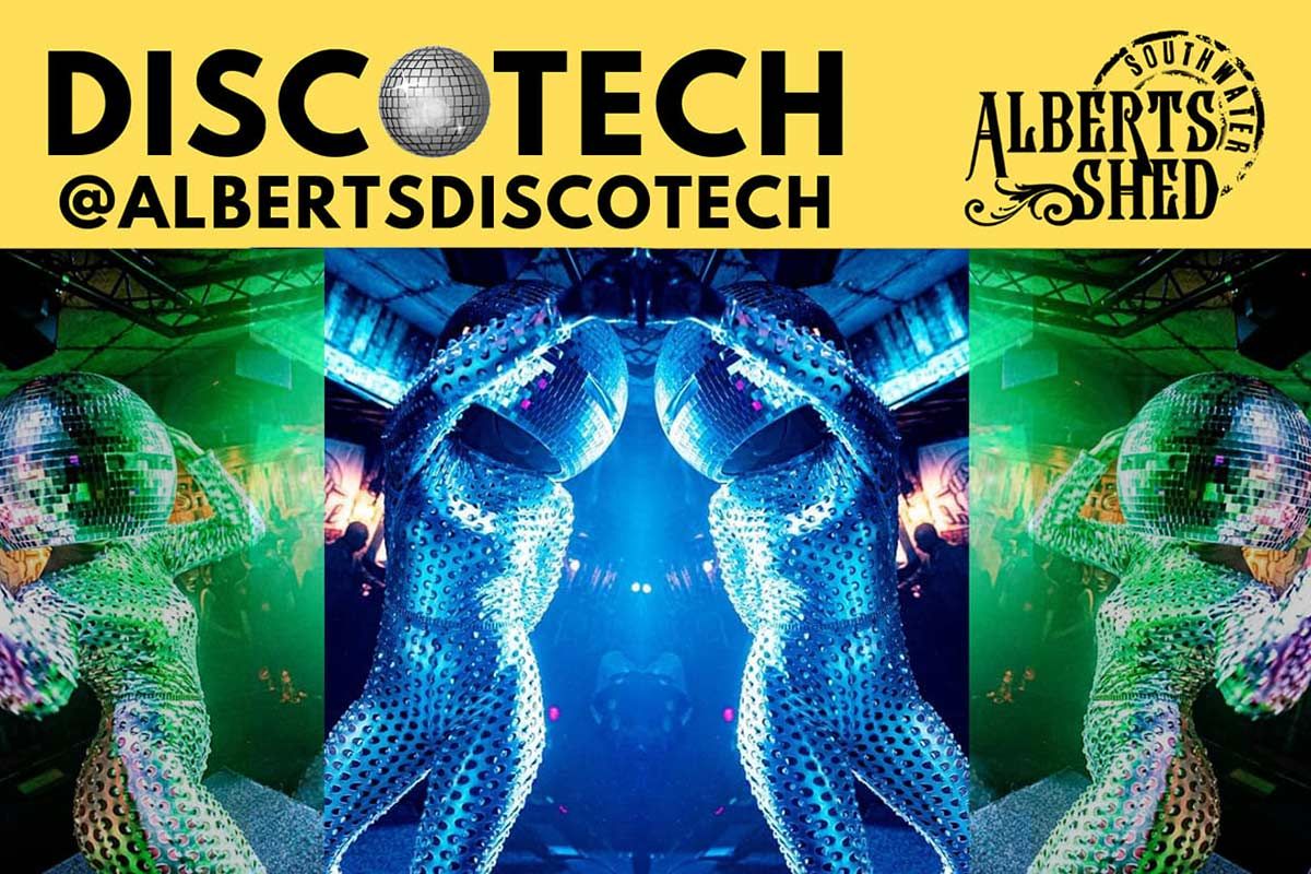 Disco Tech | Albert's Shed Southwater