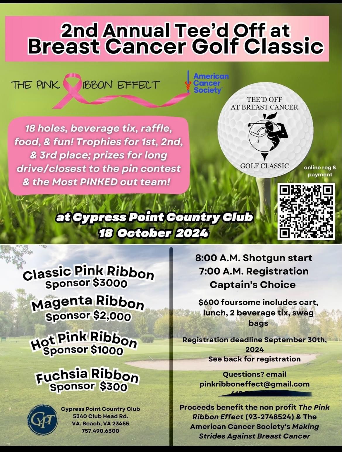 2nd Annual Tee\u2019d Off Breast Cancer Golf Classic