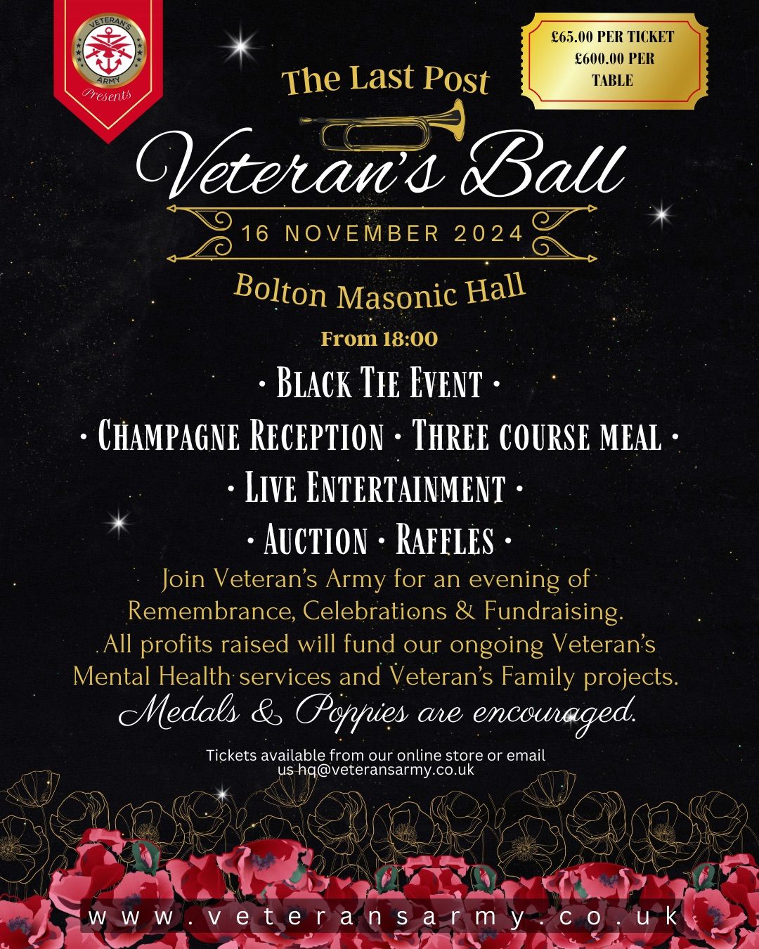 The Last Post Veteran\u2019s Ball 2024