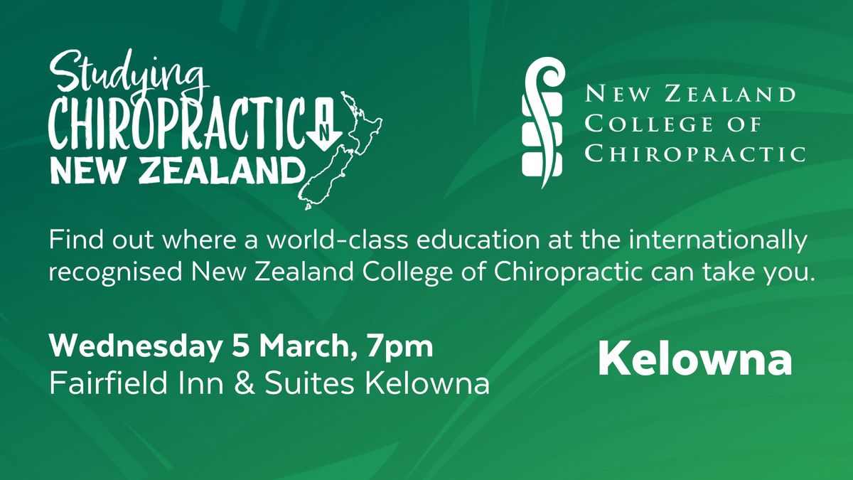 Kelowna Chiropractic Career Talk