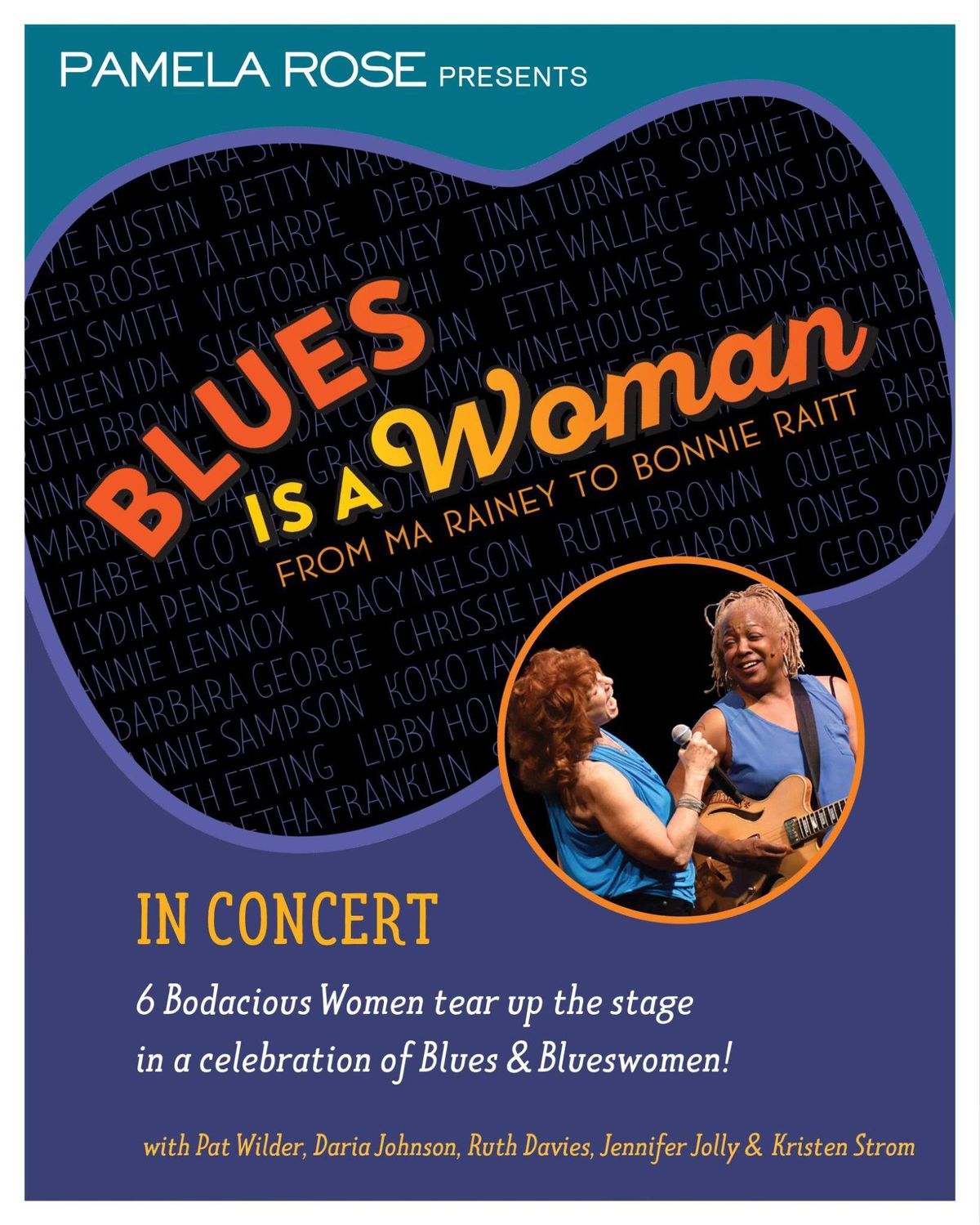 Pamela Rose presents Blues is a Woman