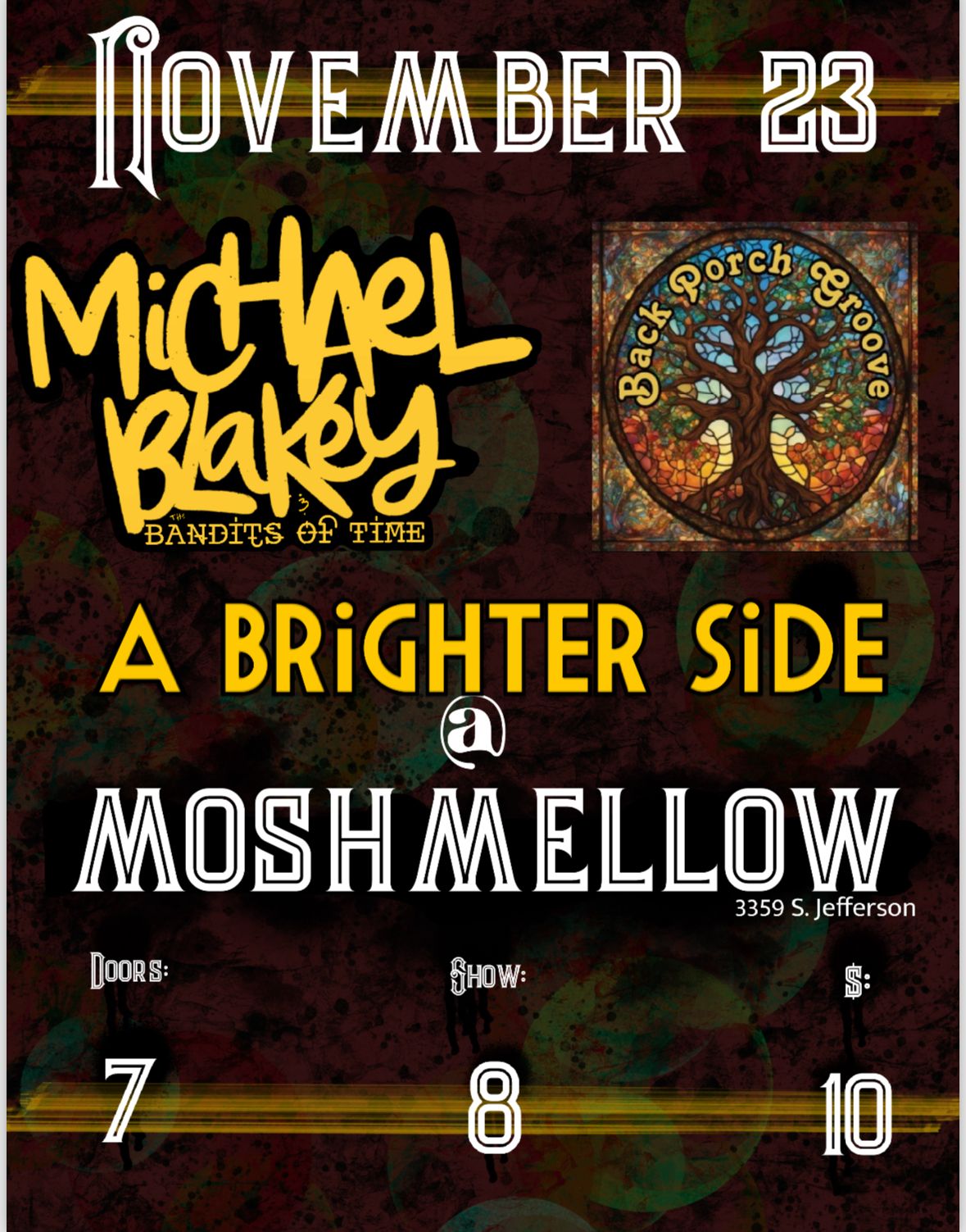 A Brighter Side | Back Porch Groove | Michael Blakey & The Bandits Of Time