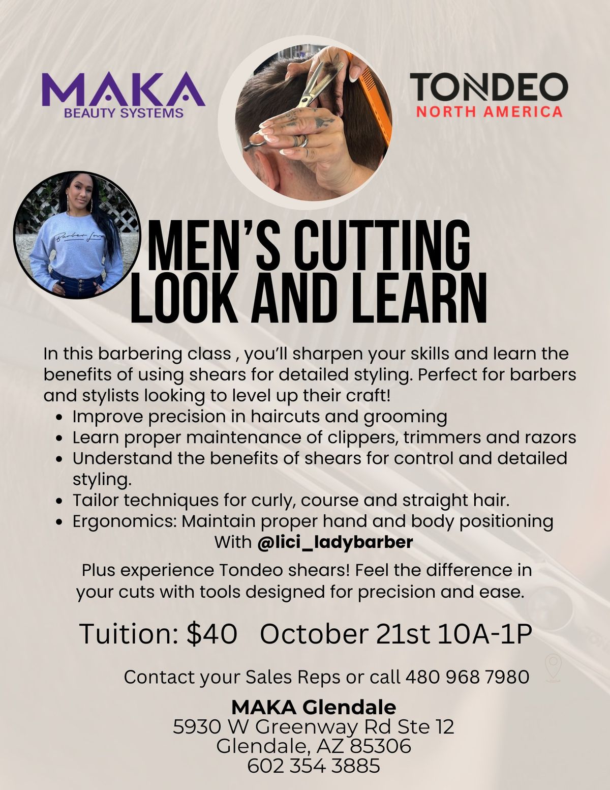 Tondeo Men's Cutting Look and Learn