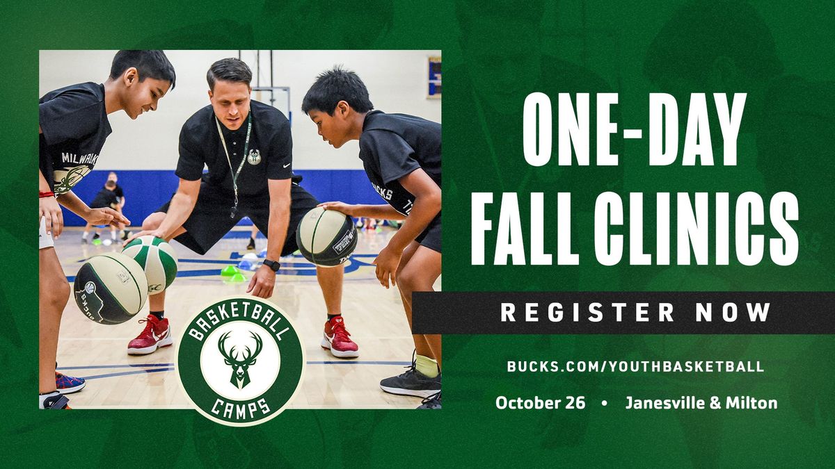 Milwaukee Bucks One-Day Fall Clinic