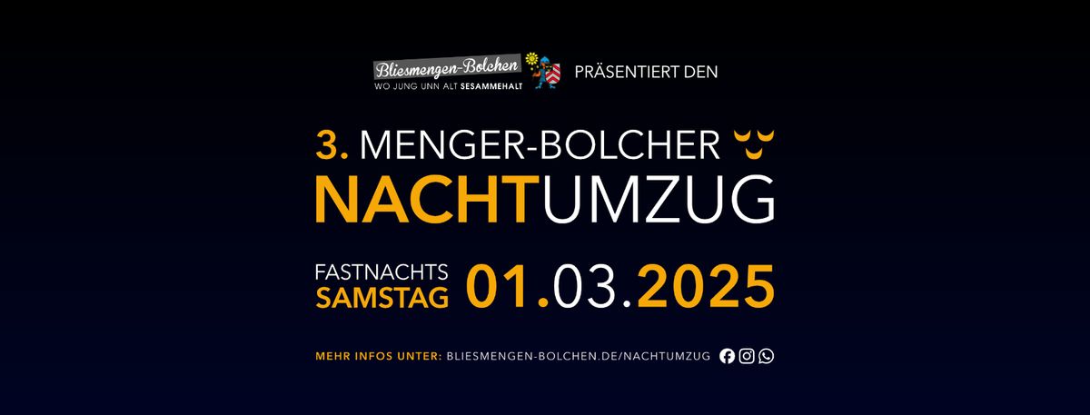 3. Menger-Bolcher Nachtumzug