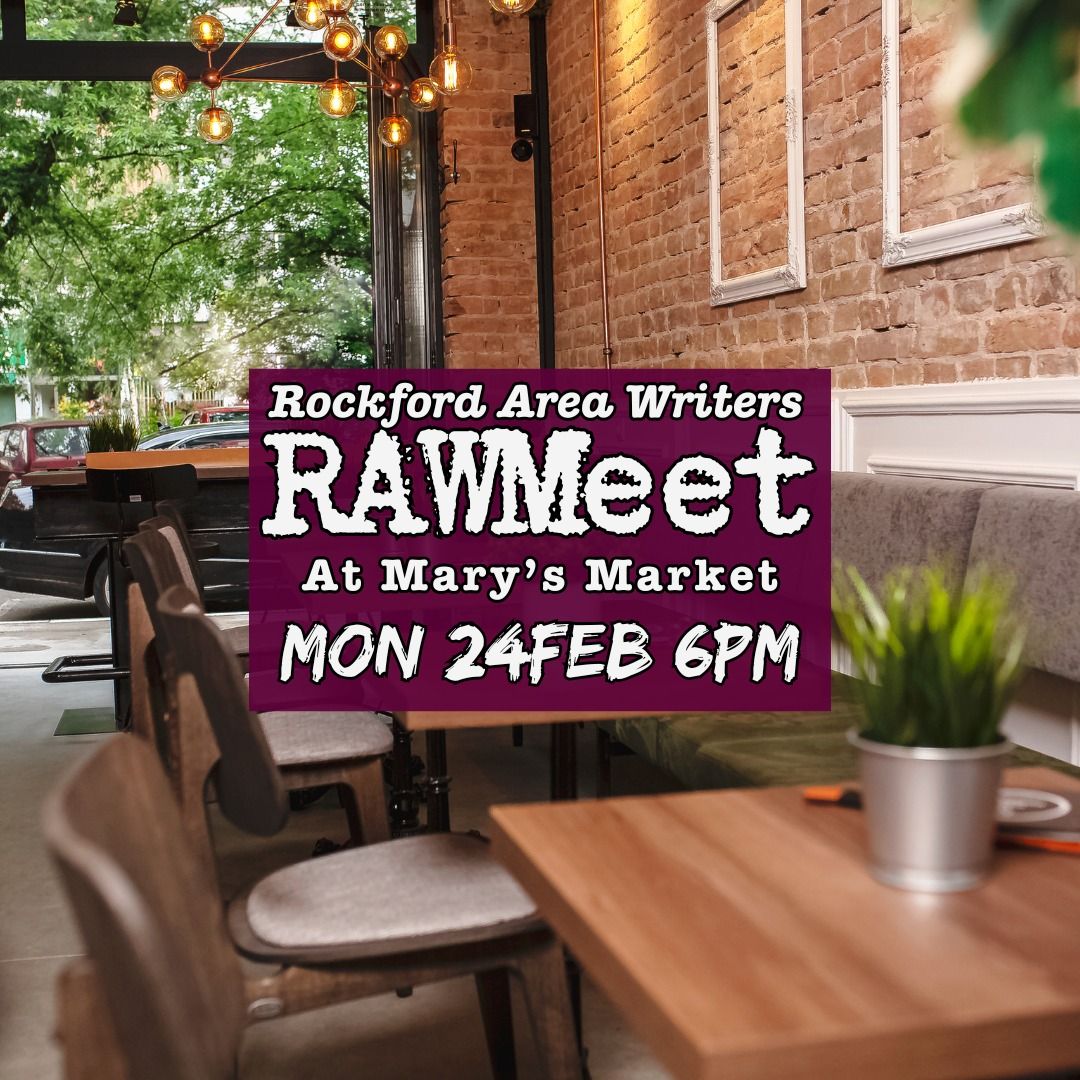 RAWMeet - A Local Writers meetup, eat, and hang out 