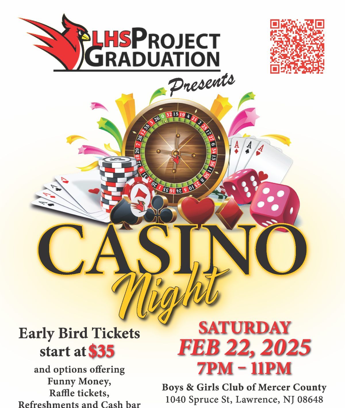 Casino Night Hosted by LHS Project Graduation