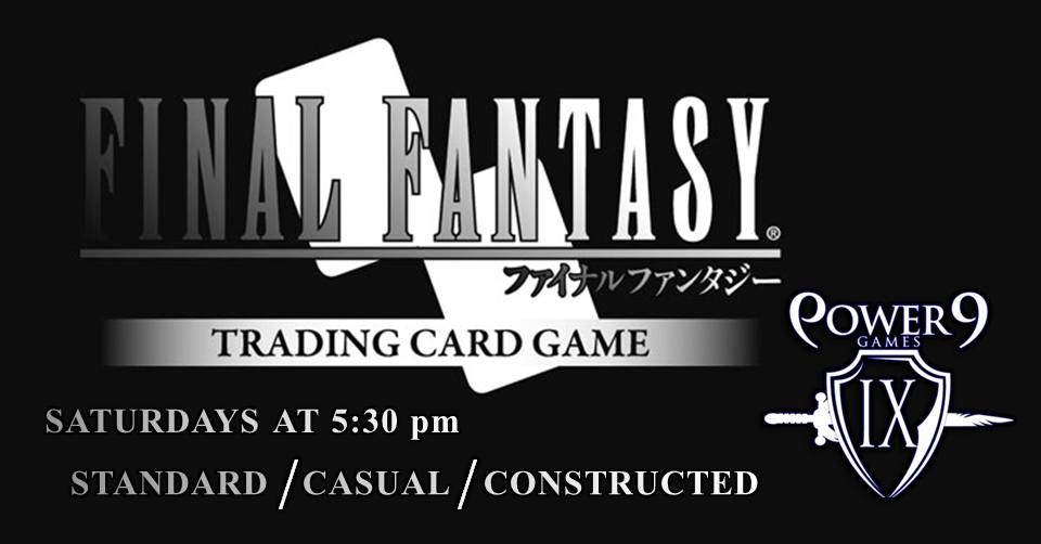 Final Fantasy TCG: Weekly Standard Tournament