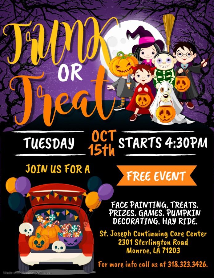 3rd Annual Trunk or Treat