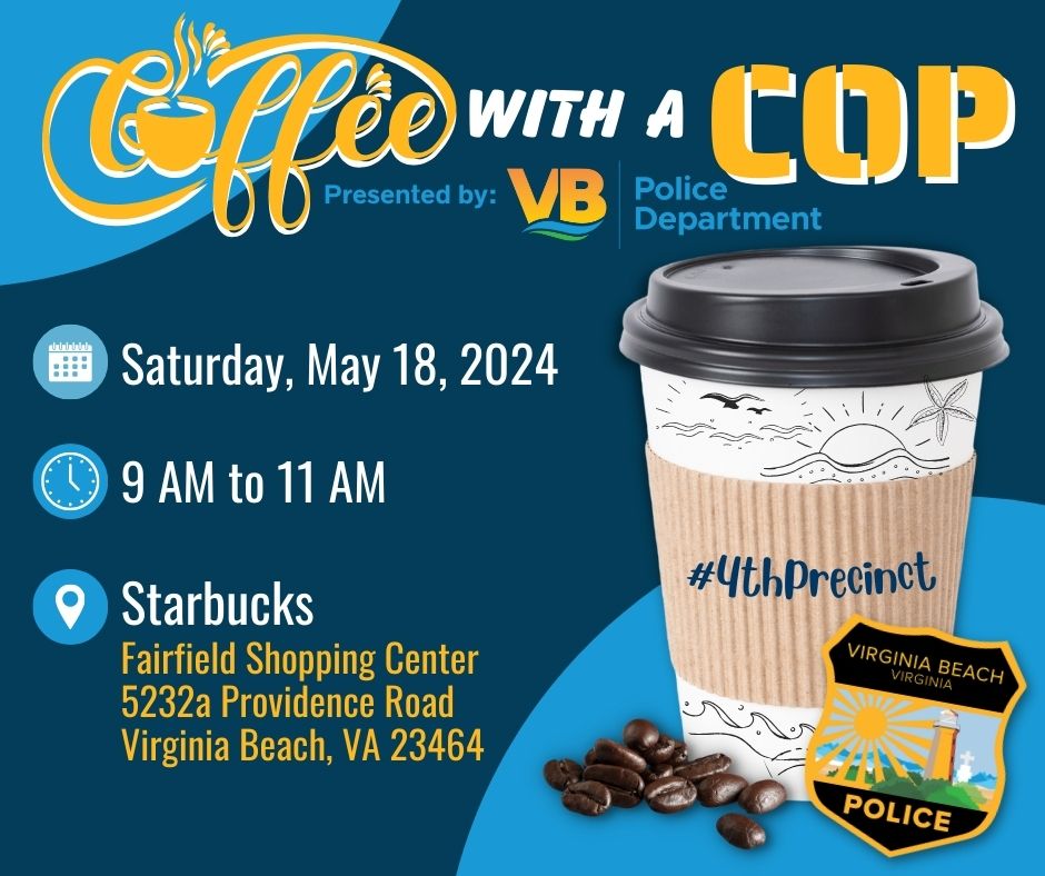 VBPD Presents: Coffee with a Cop ?\u2615\ufe0f